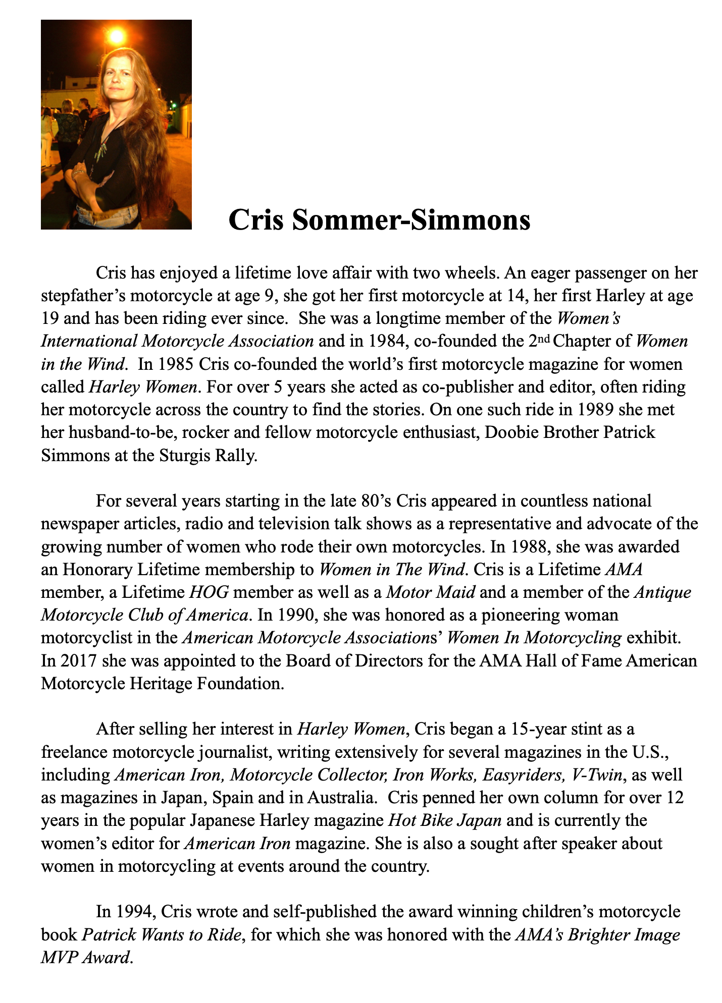 2020 Flying Piston Strider Builder: Cris Simmons