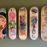 Skateboard Art on Deck presented by Gnarly Magazine