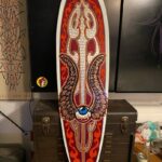 Matt Beckner Professional pinstriper - 2023 Sturgis “Art on Deck” Contest presented by Gnarly Magazine
