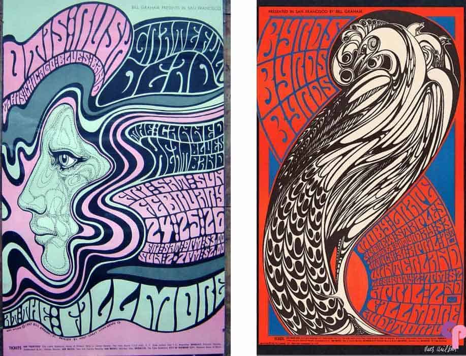 The Theme for the Flying Piston Benefit is 60’s Psychedelic Art