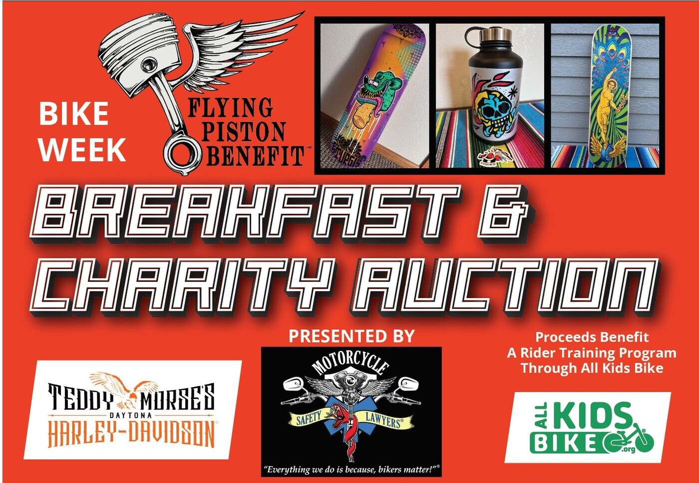 2026 Daytona Flying Piston Benefit