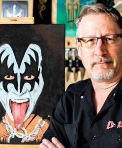 Keith “Skeeter” Sturgeon Brings Pinstriped Illusion to ART-on-DECK